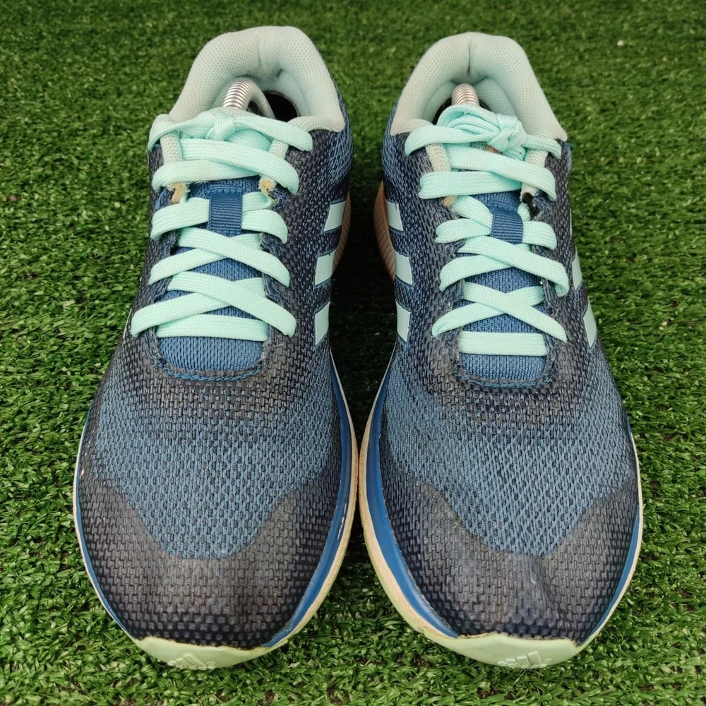 Adidas Running Shoes Womens‎ 6.5 Blue Mana Bounce B39023 Athletic Sneakers